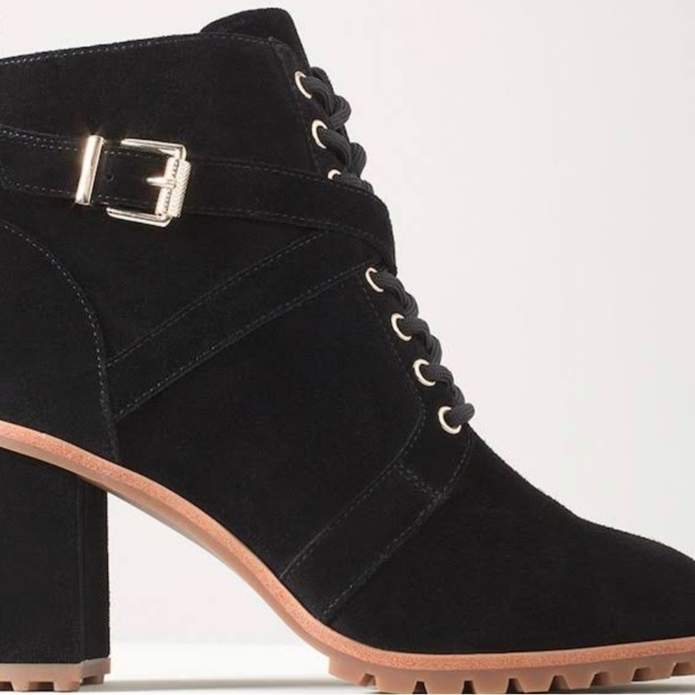 White House Black Market‎ Combat HeelBoot, Size 5.5 M